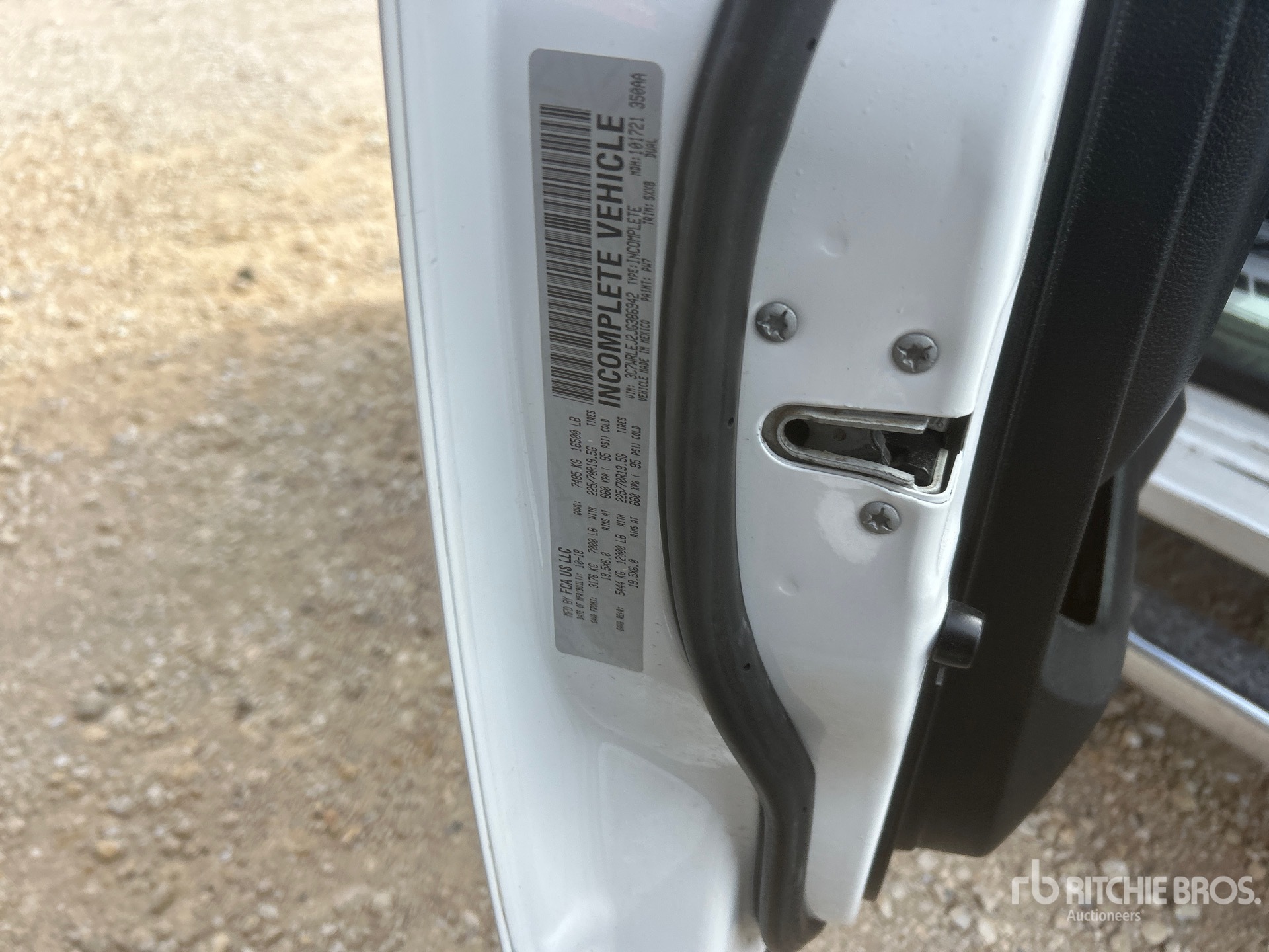 General Appearance with Second Serial Number/VIN Photo