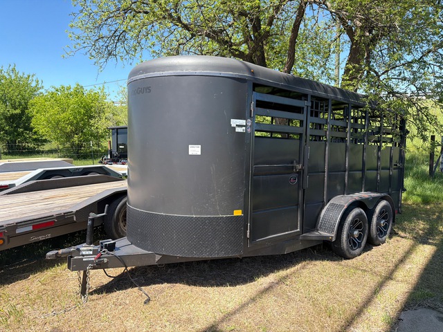 2024 Good Guys 6X16 ECO Series 16 ft T/A Horse Trailer