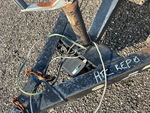 Trailer Chassis with Power Receptacle Functional