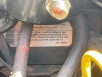 Engine with Emission Certification Label