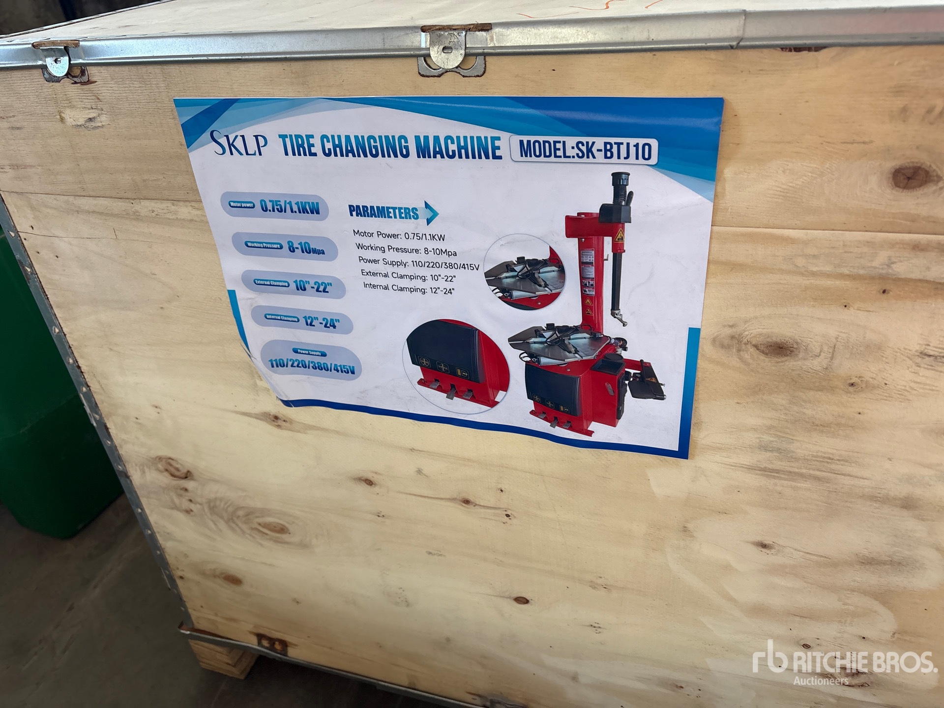 General Appearance with Picture, Left Front Corner