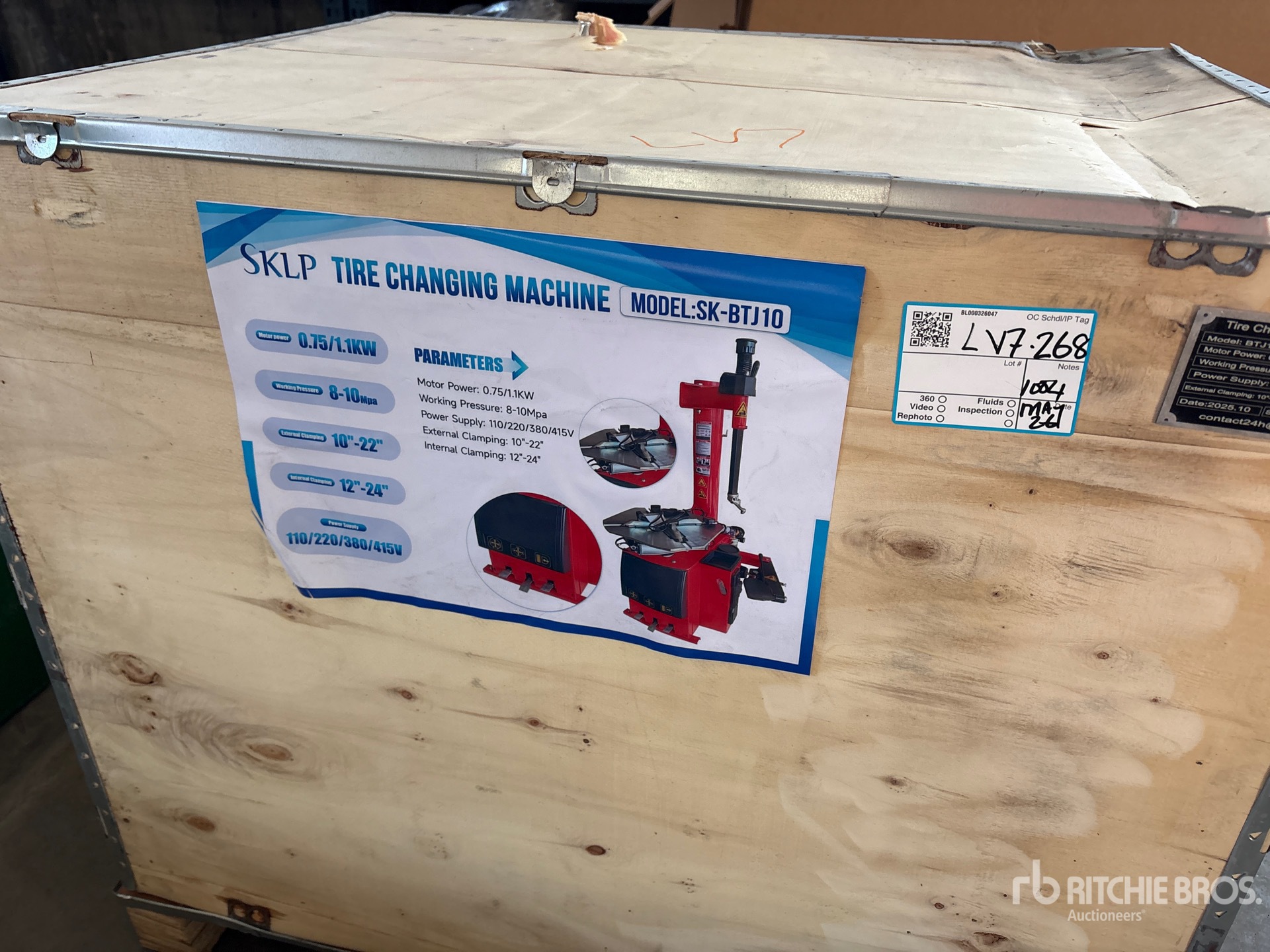 General Appearance with Picture, Left Front Corner