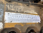 Engine with Emission Label