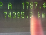 General Appearance with Hour Meter / Odometer