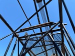 Crane Superstructure with Hook Rollers