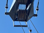 Crane Superstructure with Point Sheaves