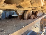 Undercarriage with Left Carrier Rollers