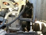 Engine with A/C Compressor
