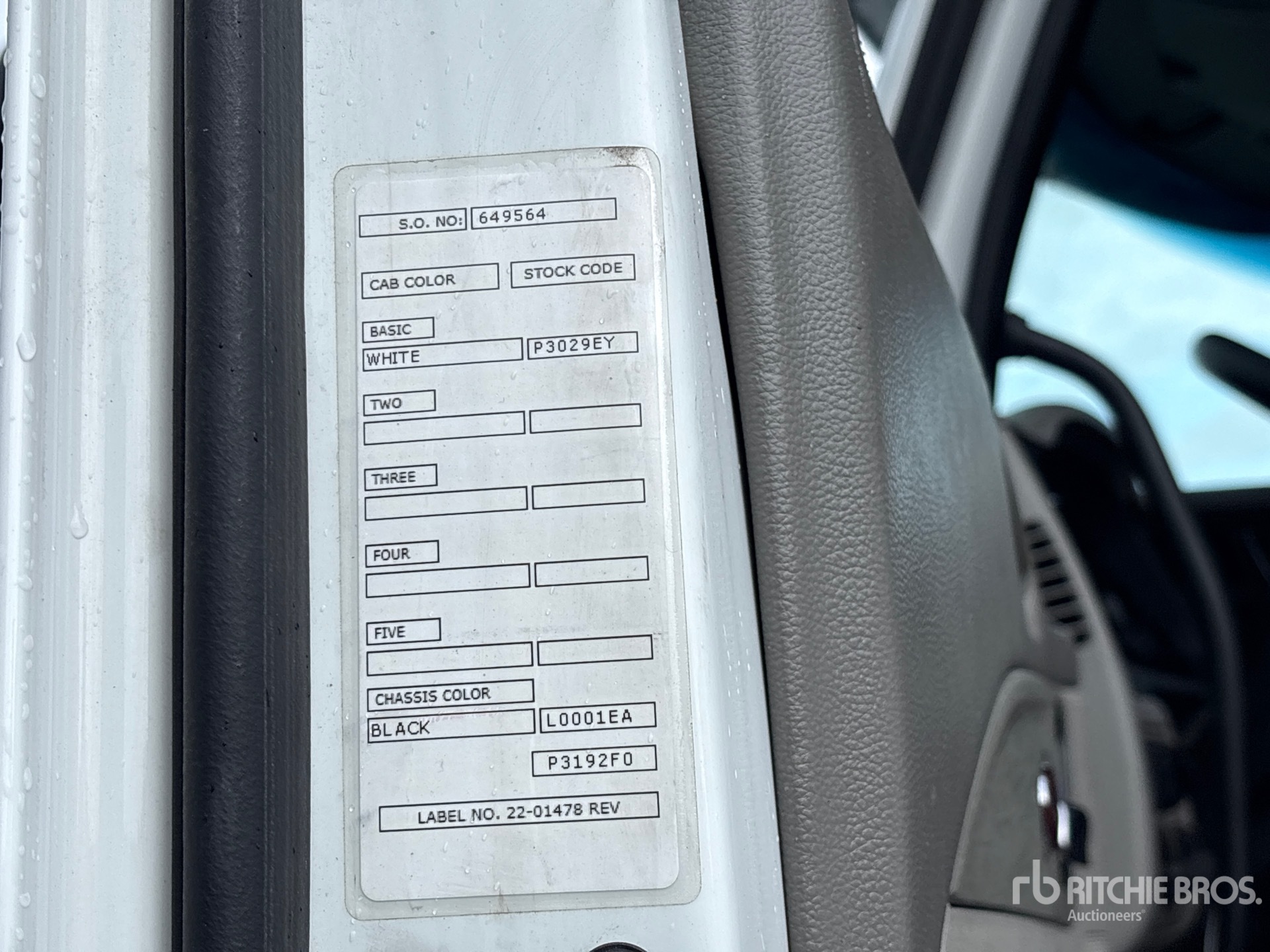 General Appearance with Second Serial Number/VIN Photo