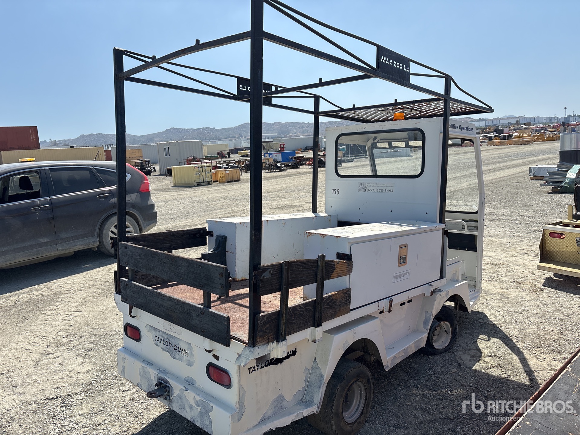 General Appearance with Picture, Right Rear Corner