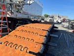 Undercarriage with Left Track Pads