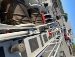 Crane Superstructure with Hoist and Boom Clutches