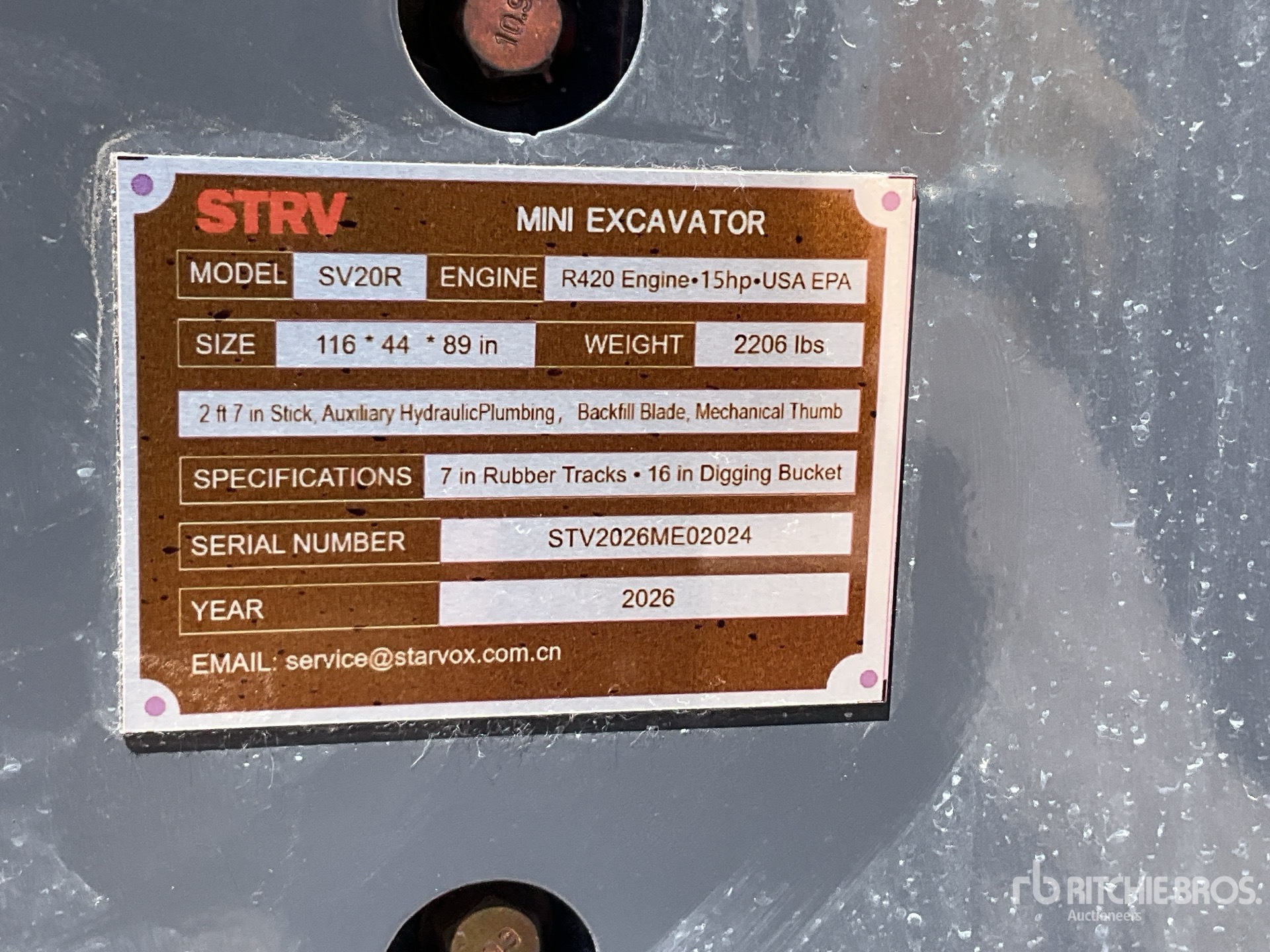2026 STARVOX SV20R