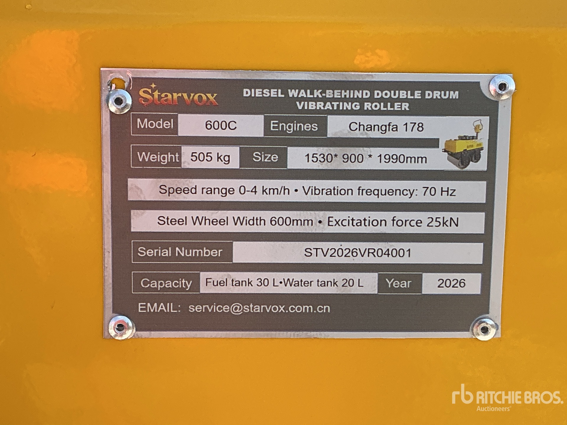 2026 STARVOX 600C