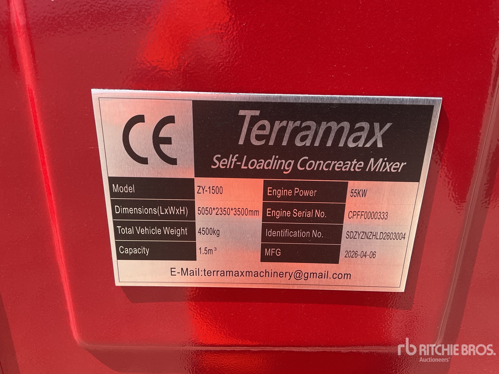 2026 TERRAMAX ZY-1500