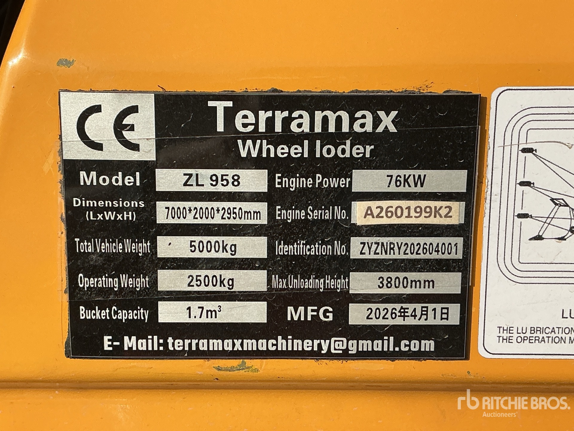 2026 TERRAMAX ZL958