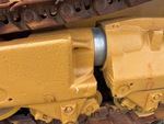 Undercarriage with Left Track Tensioner