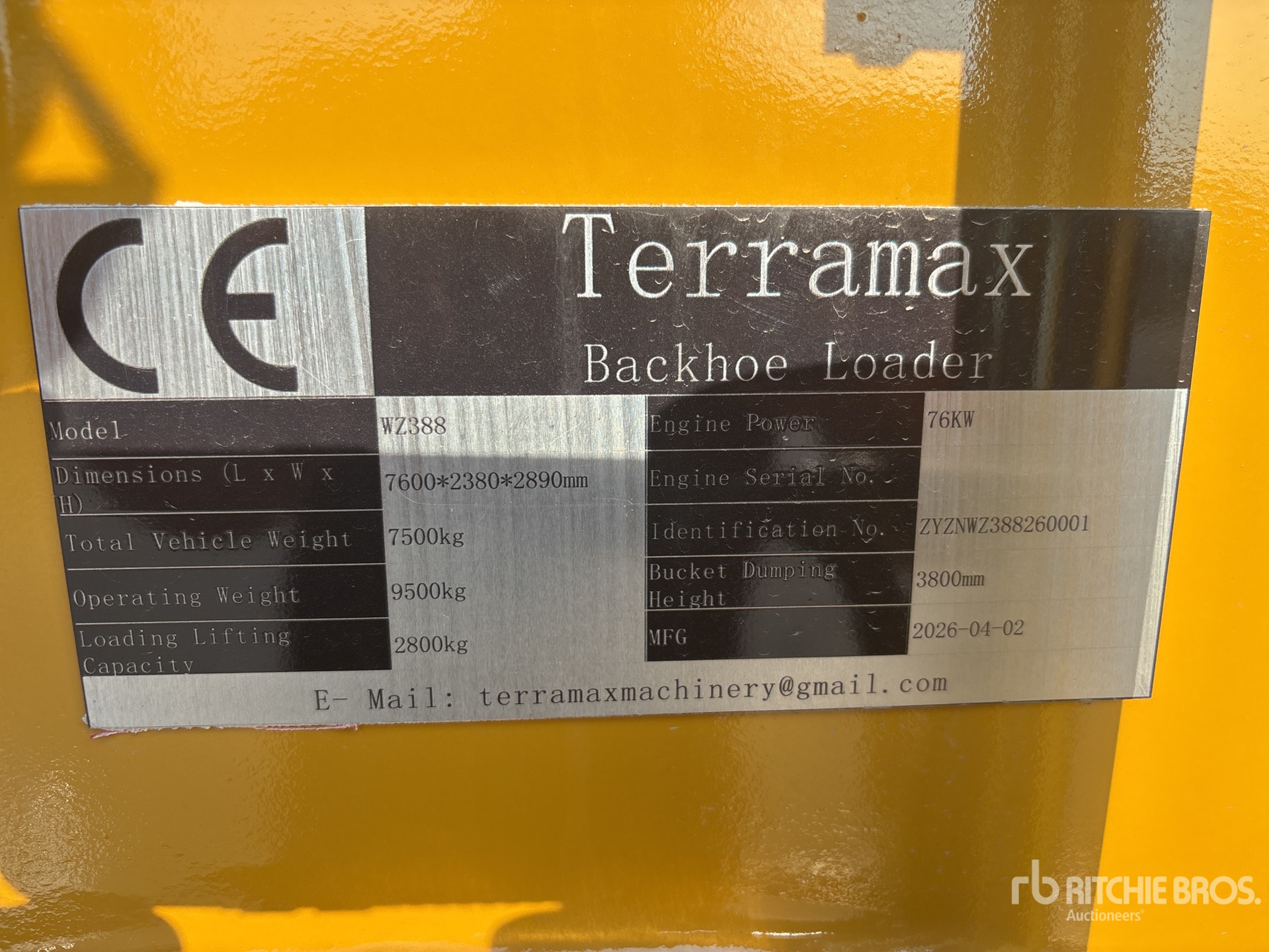 2026 TERRAMAX WZ388