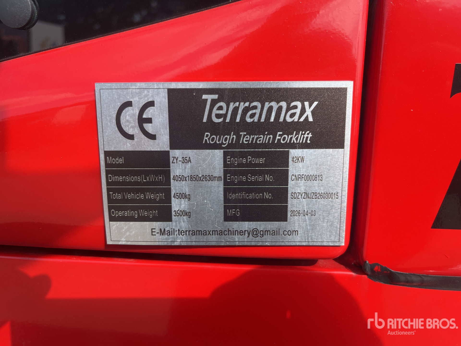 2026 TERRAMAX ZY-35A