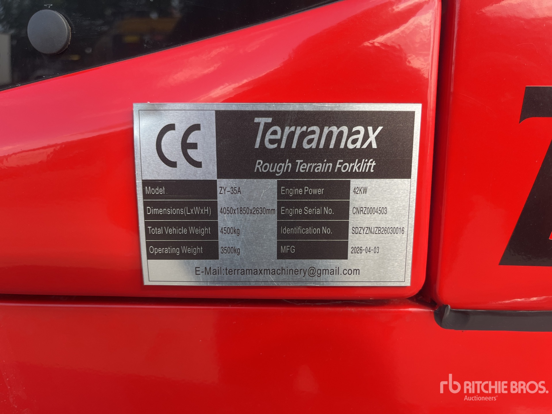 2026 TERRAMAX ZY-35A