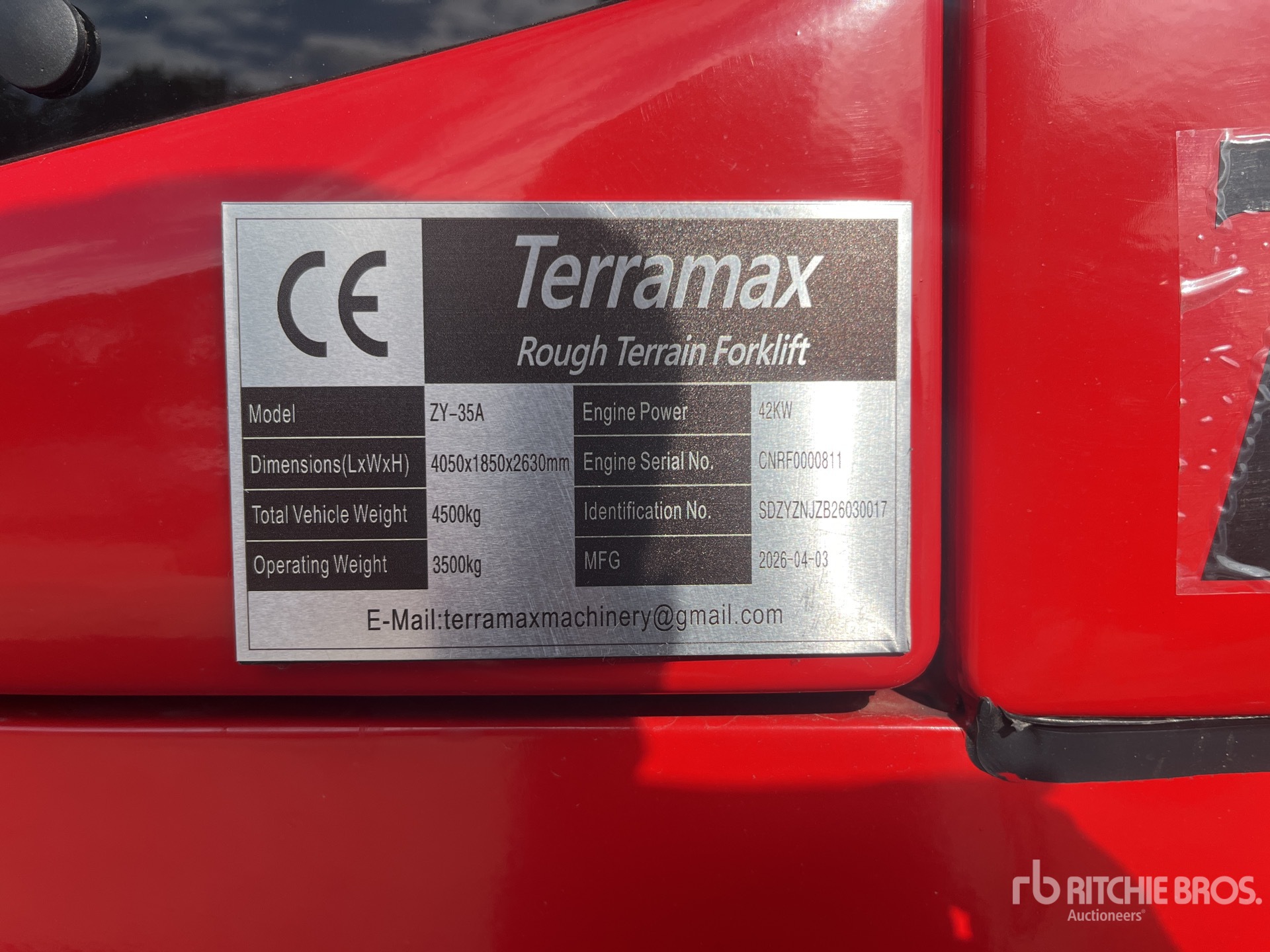 2026 TERRAMAX ZY-35A