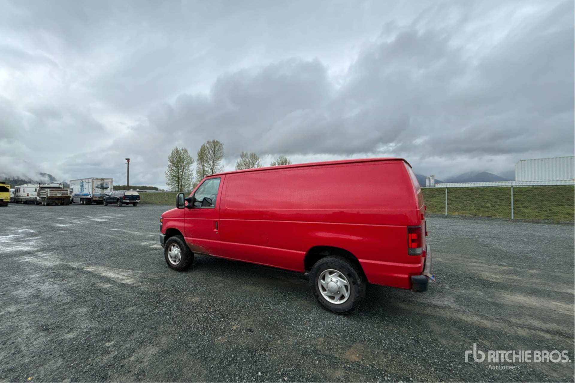 General Appearance with Picture, Left Rear Corner