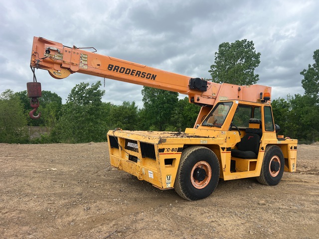 2018 (unverified) Broderson IC-80-3J 18000 lb Carry Deck Crane