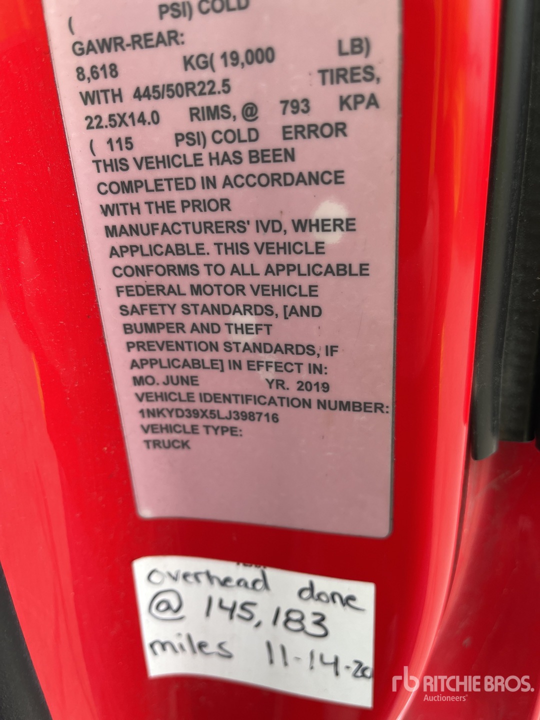 Photo of a 2020 Kenworth T680