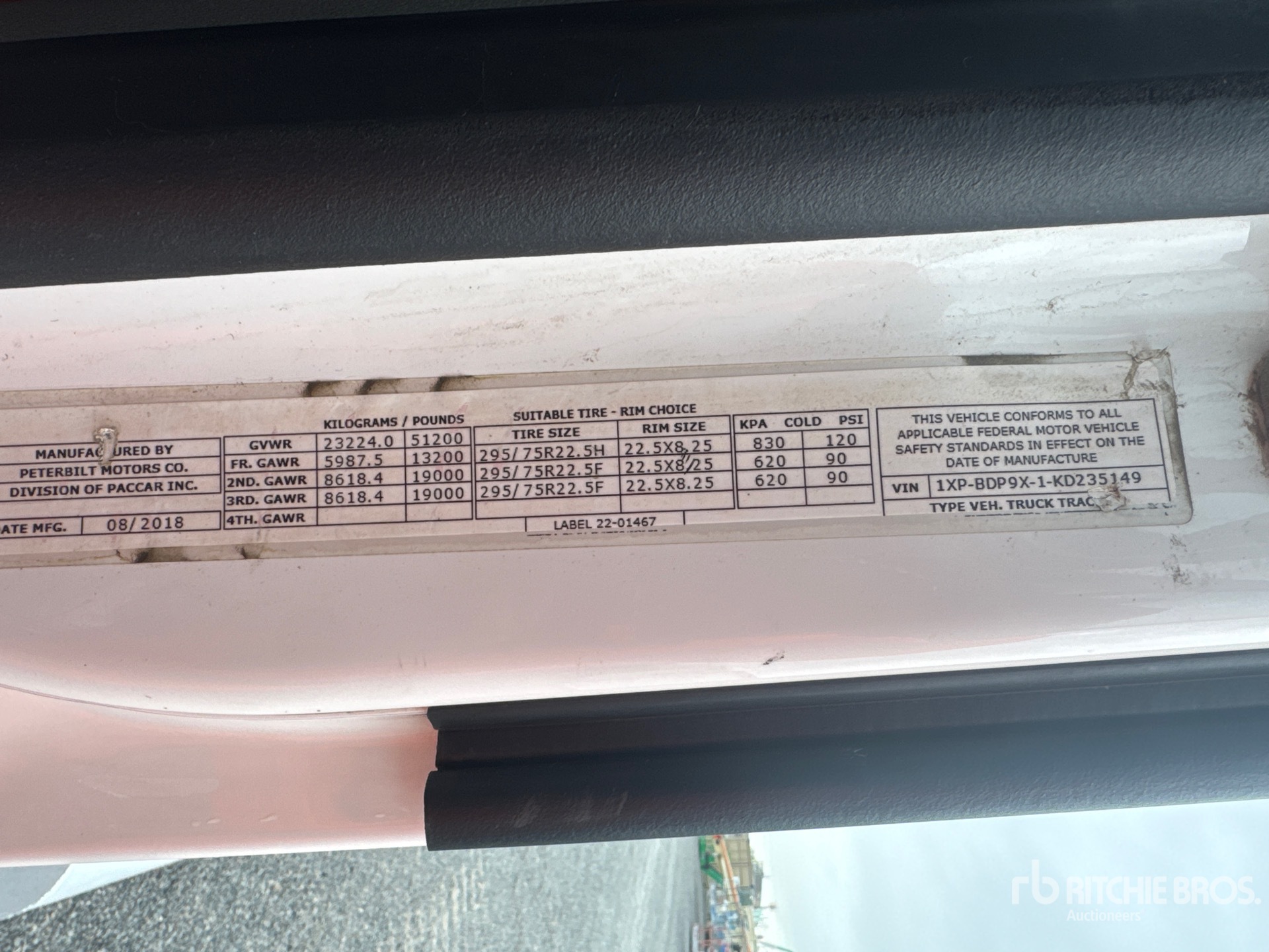 General Appearance with Seriennummer / FIN