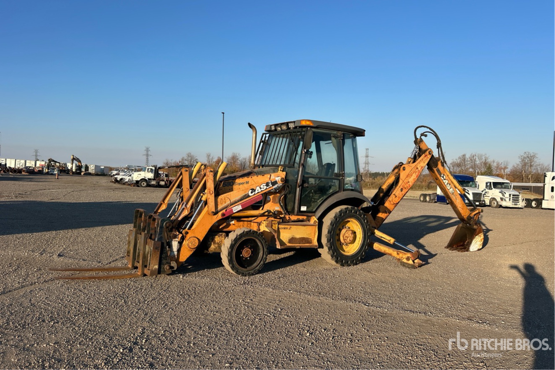 2004 Case 580 SUPER M SER