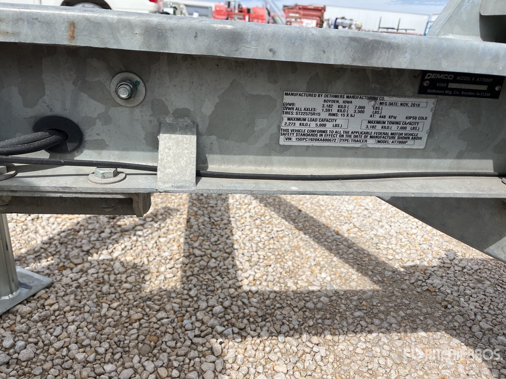 Photo of a 2019 Demco AT7000P