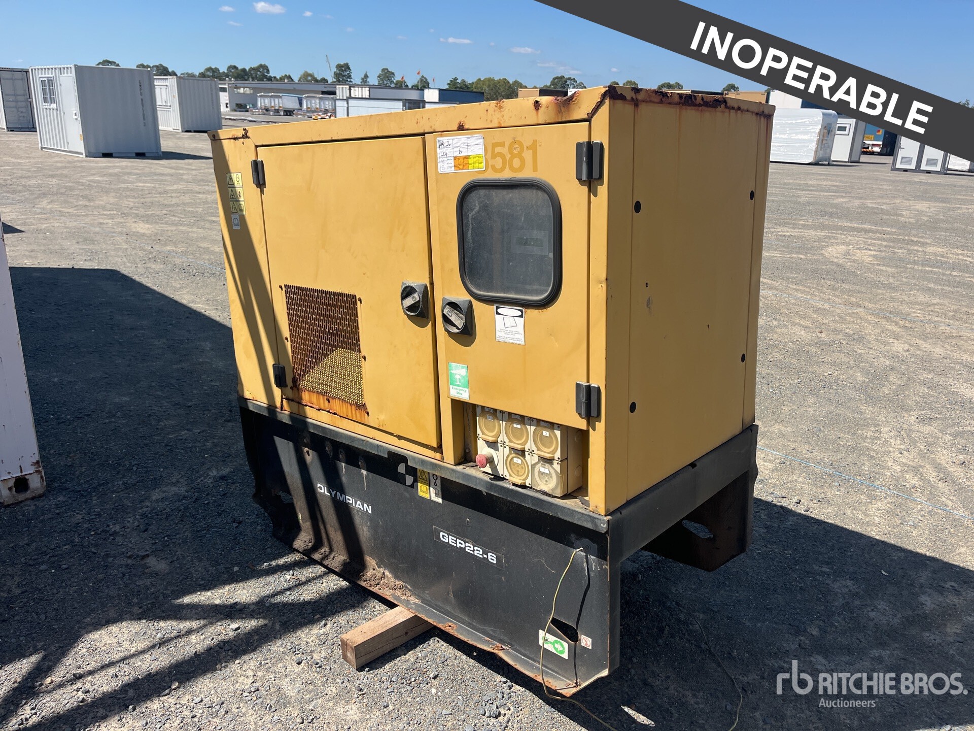 General Appearance with Picture, Left Front Corner