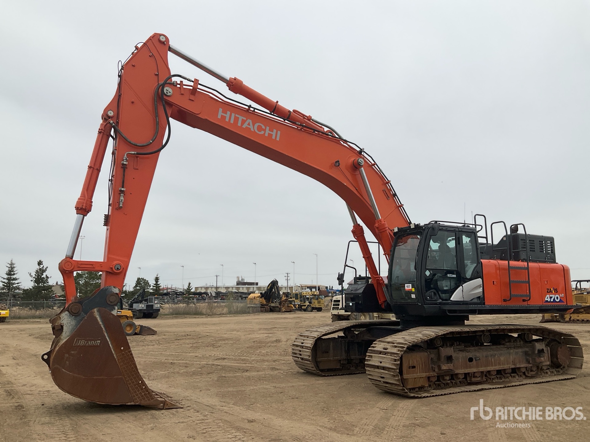 2018 Hitachi ZX470LC-6 Tracked Excavator | Ritchie Bros. Auctioneers