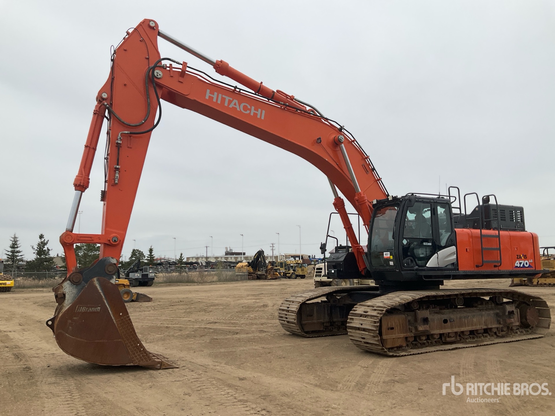 2018 Hitachi ZX470LC-6 Tracked Excavator | Ritchie Bros. Auctioneers