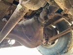 Underbody with Rear Drive Axle