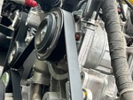 Motor with A/C Compressor