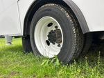 Underbody with Right Rear Drive Tires