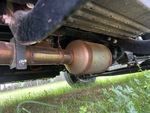 Motor with Diesel Particulate Filter