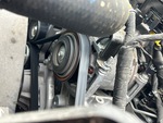Motor with A/C Compressor