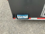 Trailer Chassis with License Plate Light Functional