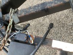 Trailer Chassis with Power Receptacle Functional
