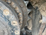 Undercarriage with Right Sprocket