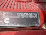 Engine with Emission Label