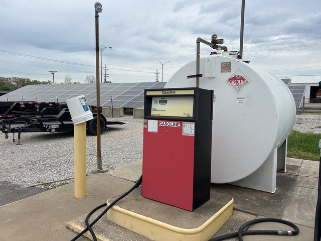 Steel Tank Institute Fireguard 1000 gal Skid Mounted Steel Gasoline Fuel Tank
