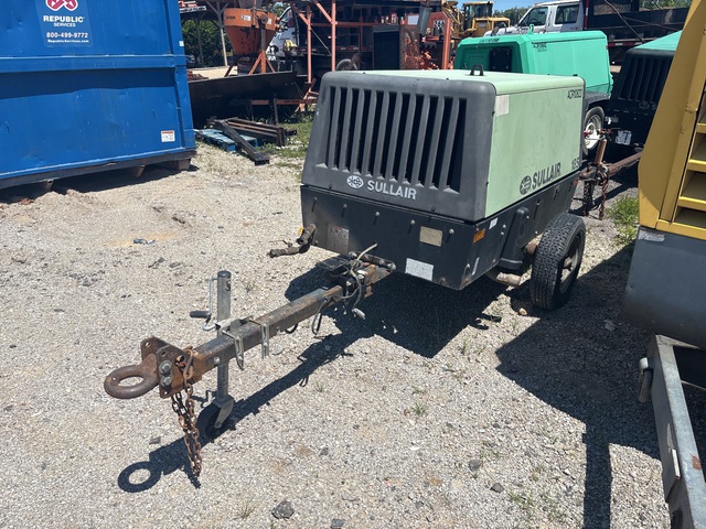 2008 Sullair 185 cfm Mobile Air Compressor 2008 Sullair 185 cfm Mobile Air Compressor