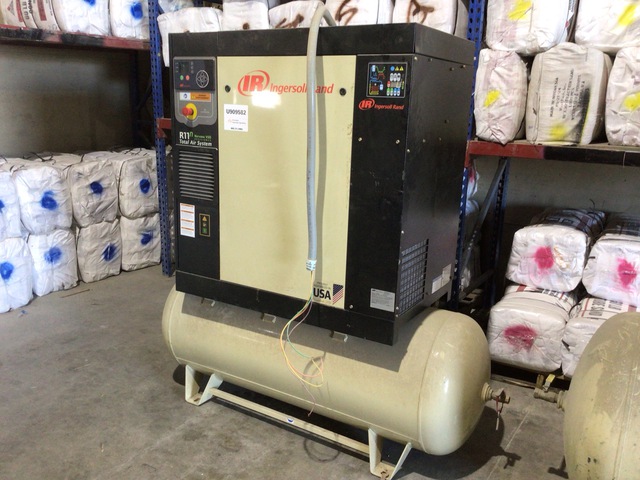 Ingersoll Rand 135 cfm Skid-Mounted Electric 50 gal Air Compressor