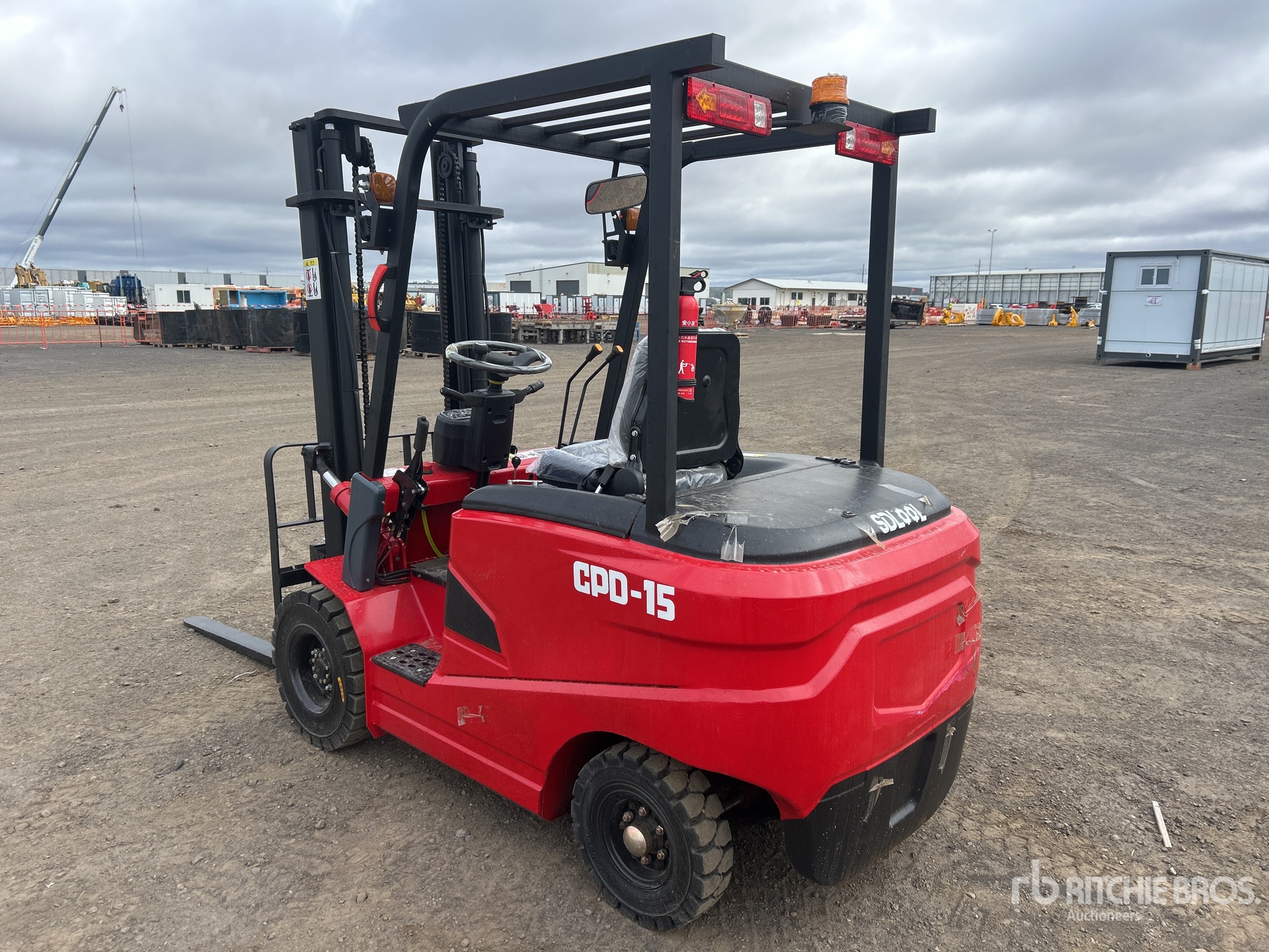 General Appearance with Picture, Left Rear Corner