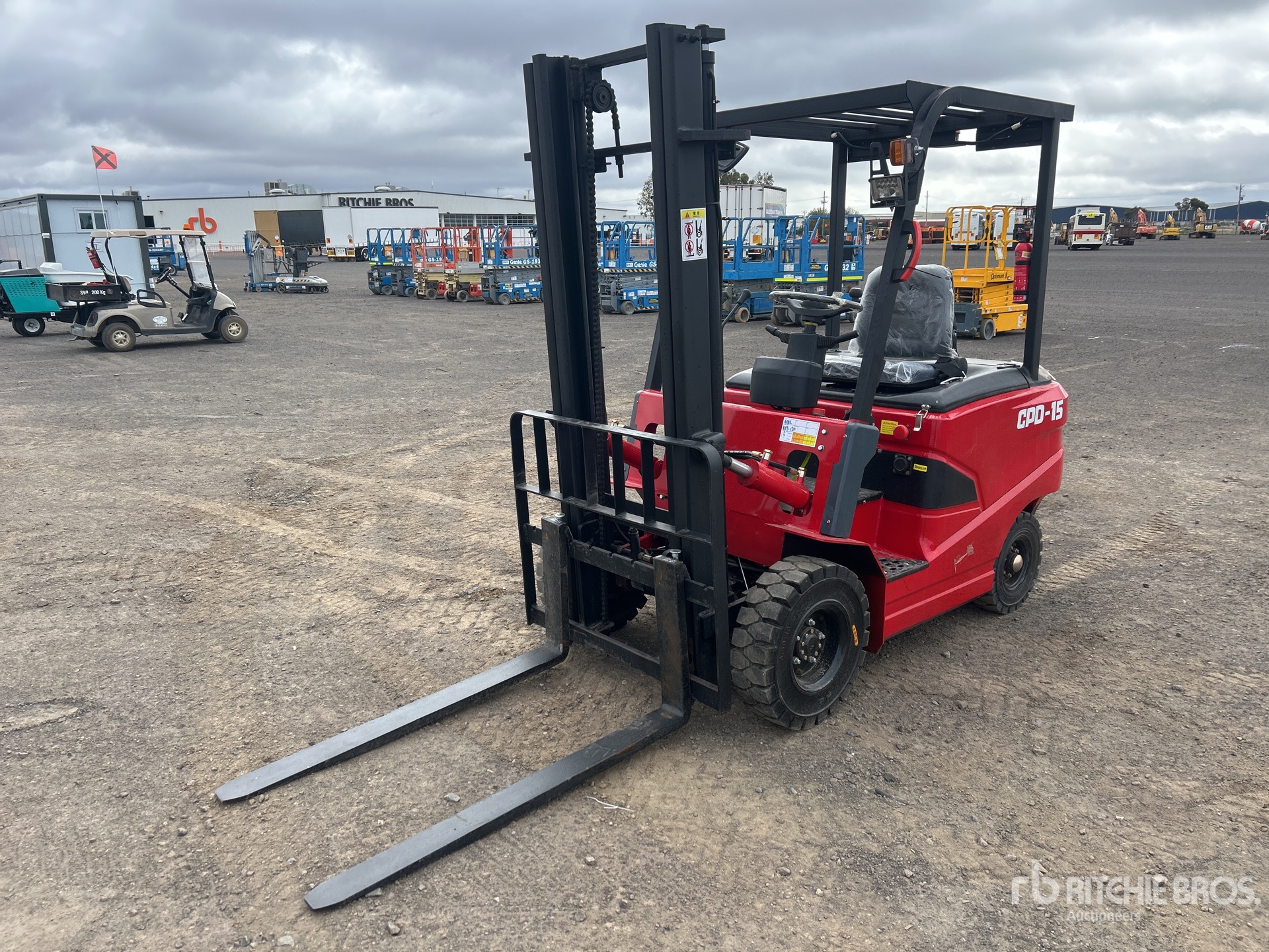 General Appearance with Picture, Left Front Corner