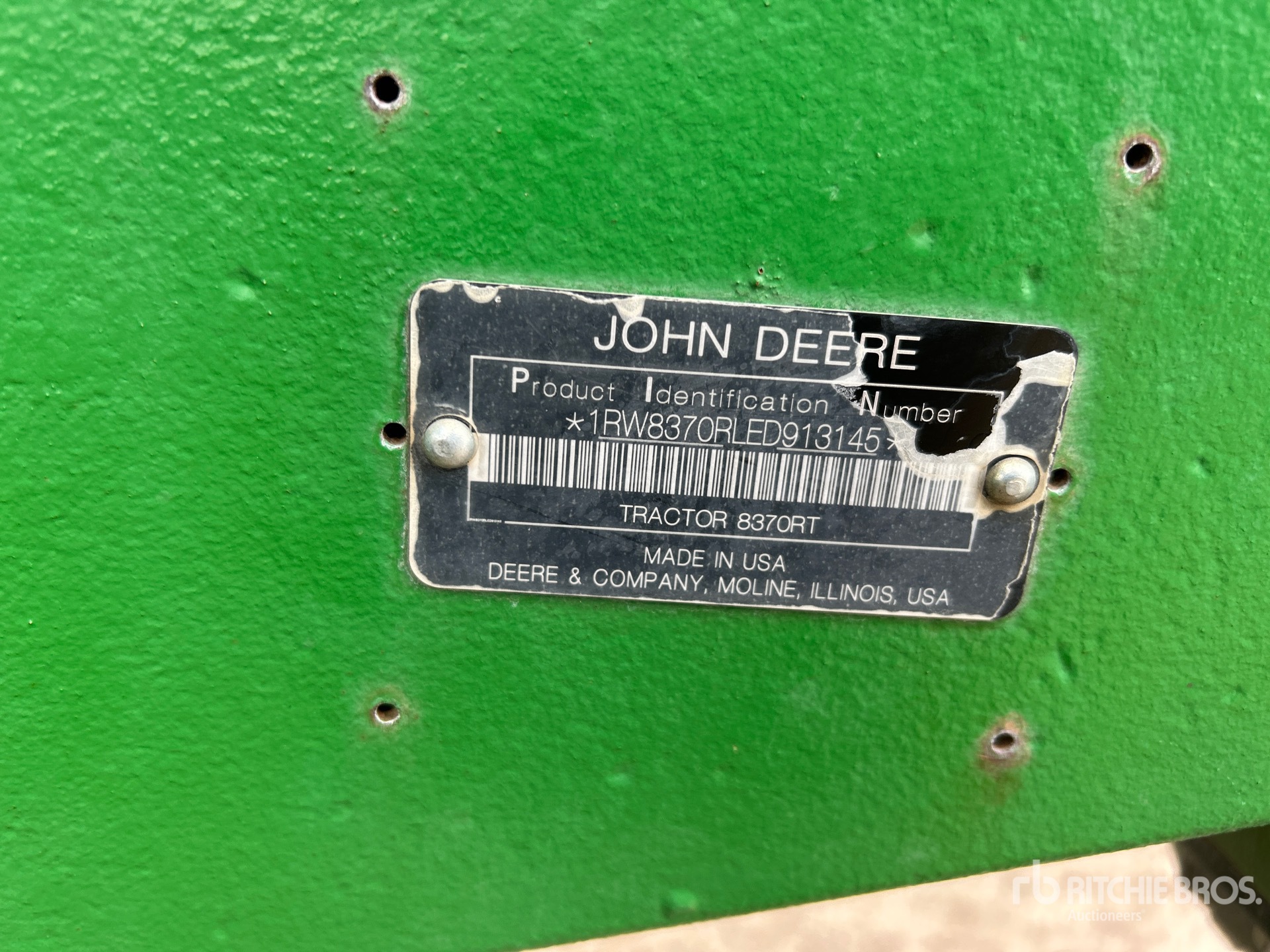 General Appearance with Numer seryjny/numer identyfikacyjny pojazdu