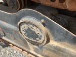 Undercarriage with Left Track Tensioner